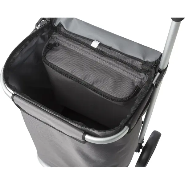 Carrello shopping pieghevole in poliestere Susanita - Immagine 2
