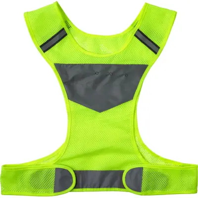 Gilet riflettente MINNA in nylon 600D personalizzabile - Immagine 6