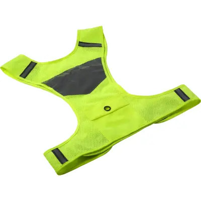 Gilet riflettente MINNA in nylon 600D personalizzabile - Immagine 7