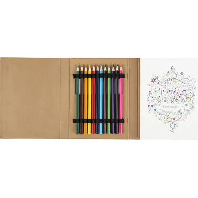 Kit da colorare in cartone Kora - Immagine 2