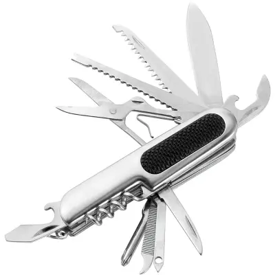 Coltellino tascabile 10 funzioni in acciaio inox - Immagine 2