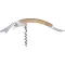 Set vino in bamboo ed acciaio inox Leonie - Anteprima 5