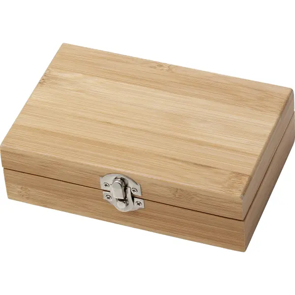 Set vino in bamboo ed acciaio inox Leonie - Immagine 2