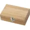 Set vino in bamboo ed acciaio inox Leonie - Anteprima 2