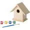 Voliera in legno con set da pittura Wesley - Anteprima 1
