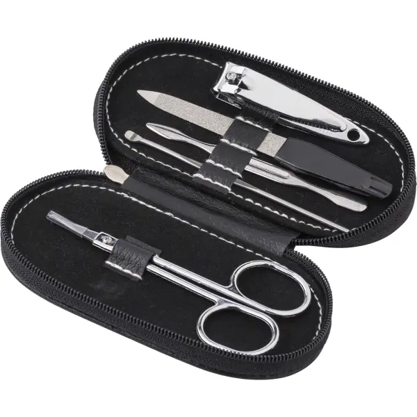 Set manicure in acciaio inox con custodia Blake - Immagine 1
