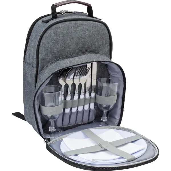 Zaino Pic-Nic per 2 persone in polycanvas Jolie - Immagine 5