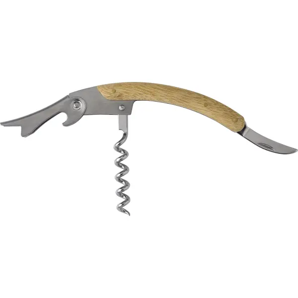 Coltello da cameriere in bamboo e acciaio inox Lenny - Immagine 4