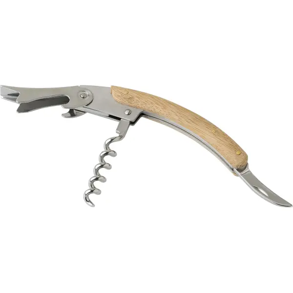 Coltello da cameriere in bamboo e acciaio inox Lenny - Immagine 5