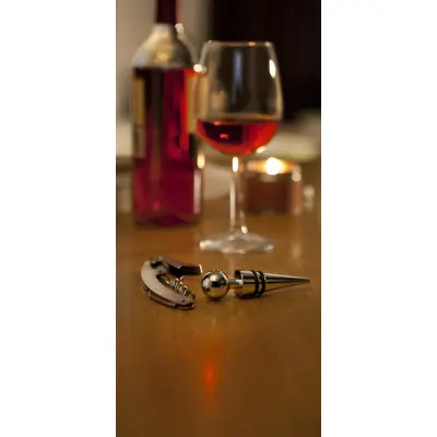Set vino 2 accessori in acciaio inox Eve - Immagine 2