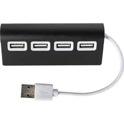Hub USB in alluminio Leo - Immagine 1