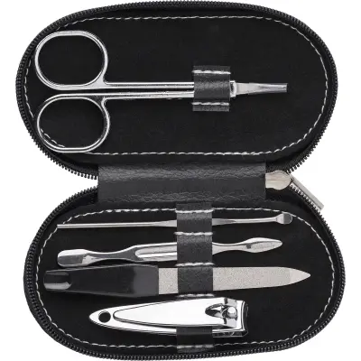 Set manicure in acciaio inox con custodia Blake - Immagine 3