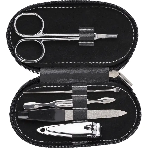 Set manicure in acciaio inox con custodia Blake - Immagine 3
