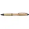 Penna a sfera HETTY in bamboo con stampa logo - Anteprima 1
