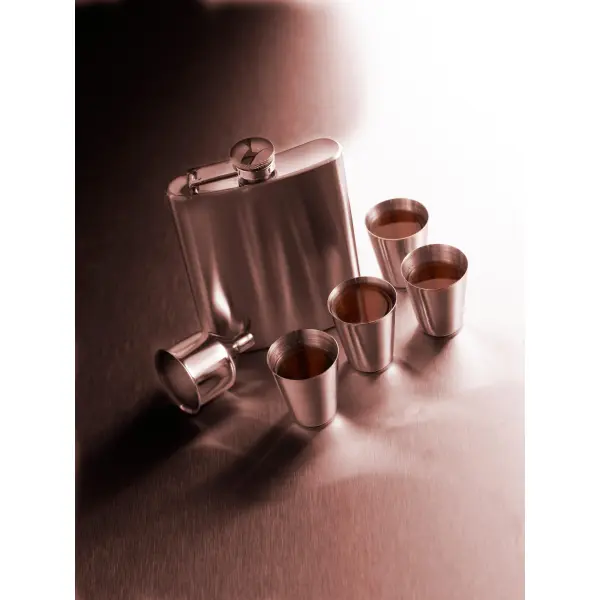 Set Fiaschetta in acciaio inox Brittany - Immagine 3