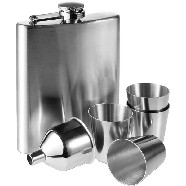Set Fiaschetta in acciaio inox Brittany - Immagine 2