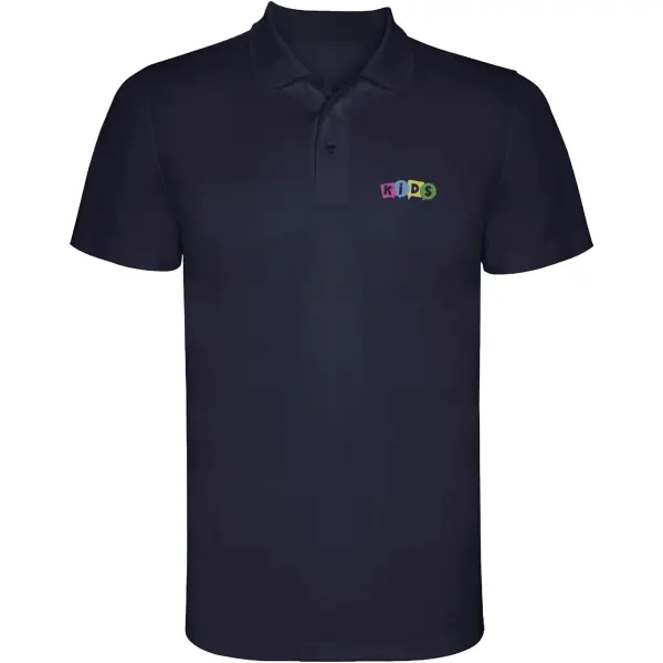 Polo sportiva Monzha 150 g/m² con stampa logo - Immagine 8