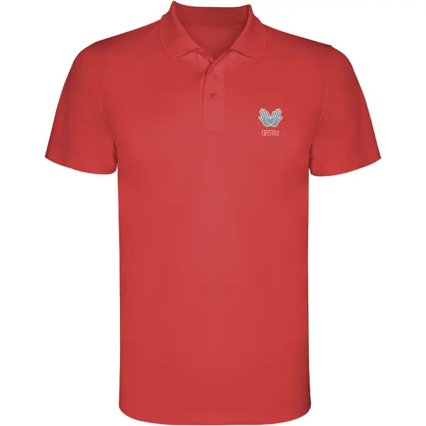 Polo sportiva Monzha 150 g/m² con stampa logo - Immagine 26