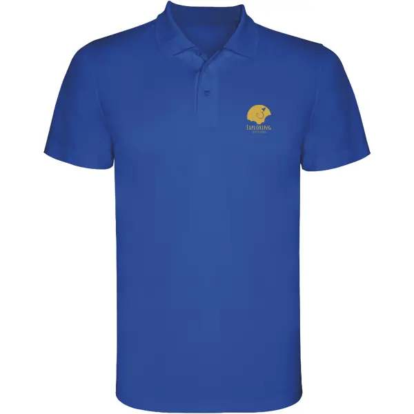 Polo sportiva Monzha 150 g/m² con stampa logo - Immagine 29