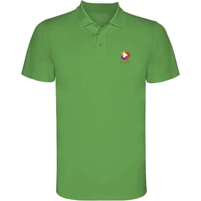 Polo sportiva Monzha 150 g/m² con stampa logo - Immagine 35