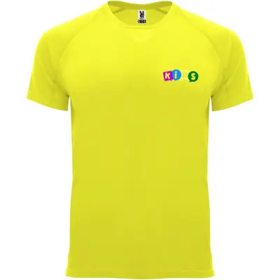 T-shirt sportiva bambino BAHRAIN da 135 g/m² con stampa - Immagine 8