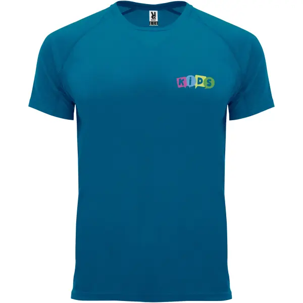 T-shirt sportiva bambino BAHRAIN da 135 g/m² con stampa - Immagine 11