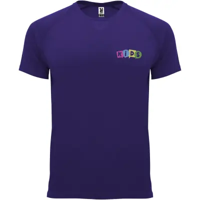 T-shirt sportiva bambino BAHRAIN da 135 g/m² con stampa - Immagine 32