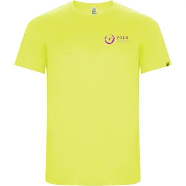 T-shirt sportiva IMOLA in poliestere riciclato 135 g/m² - Immagine 8