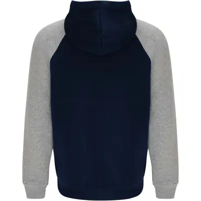 Felpa con cappuccio bicolore Badet personalizzata 280 g/m² - Immagine 7