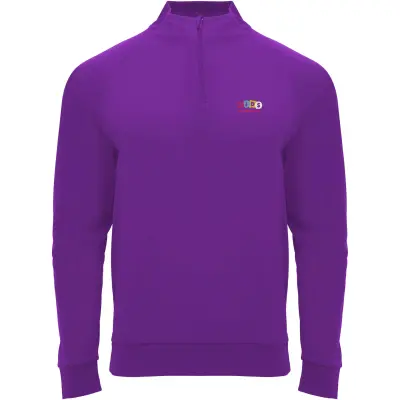 Felpa con zip a quarto EPIRO 200 g/m² personalizzata - Immagine 15
