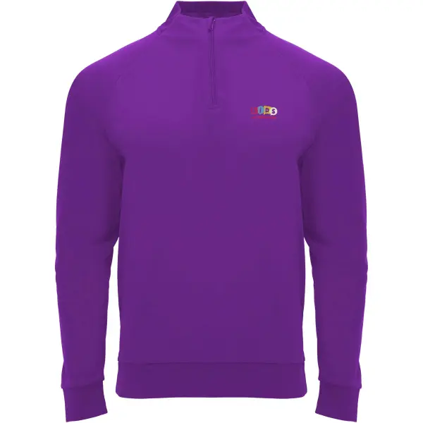 Felpa con zip a quarto EPIRO 200 g/m² personalizzata - Immagine 15