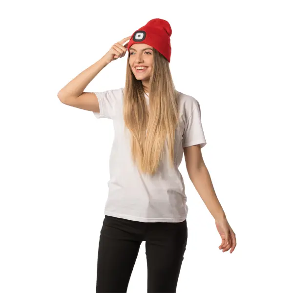 Cappellino zuccotto con luce COB LUDOVICO - Immagine 5