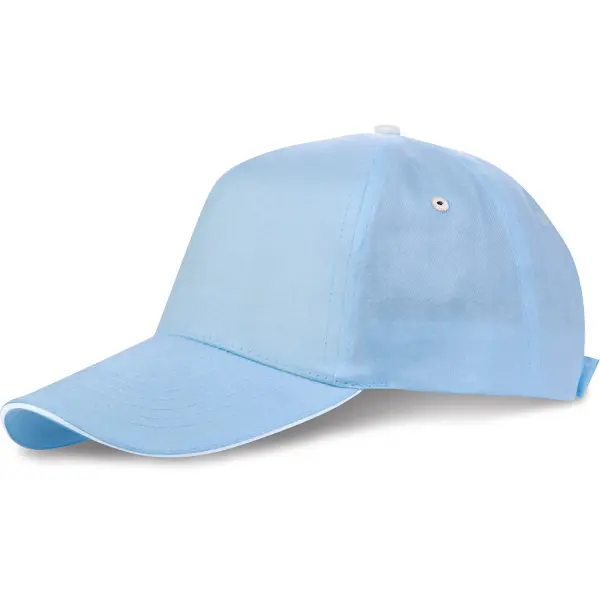 Cappello sandwich regolabile con velcro PATRIZIO - Immagine 2
