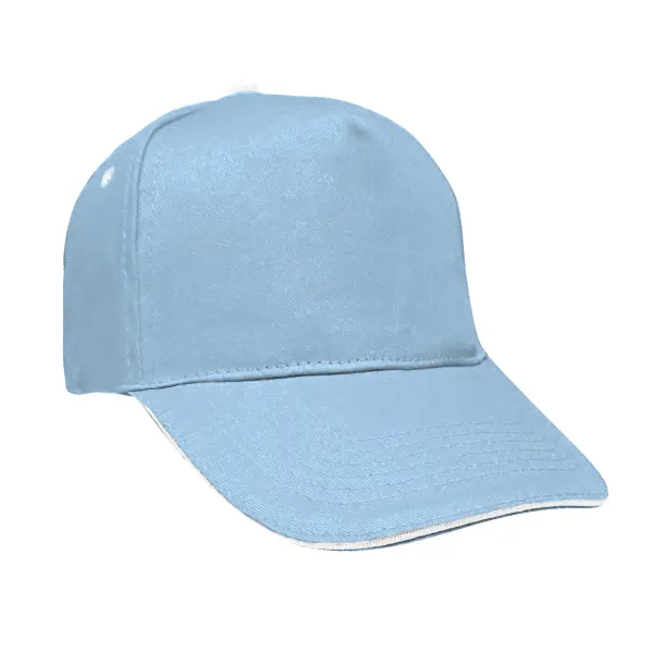 Cappello sandwich regolabile con velcro PATRIZIO - Immagine 3