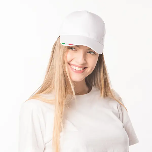 Cappellino con bandiera italiana NADIR - Immagine 7