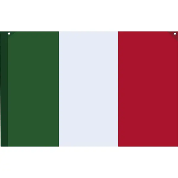 Bandiera italiana 50x70 - Immagine 1