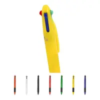 Penna multicolore ZORZAL con ABS riciclato resistente