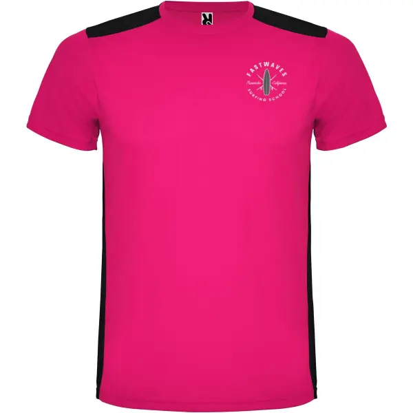 T-shirt sportiva bambino DETROIT 130 g/m² traspirante - Immagine 5