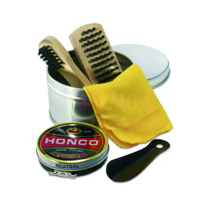 Set pulizia scarpe 5 pezzi - TORTON