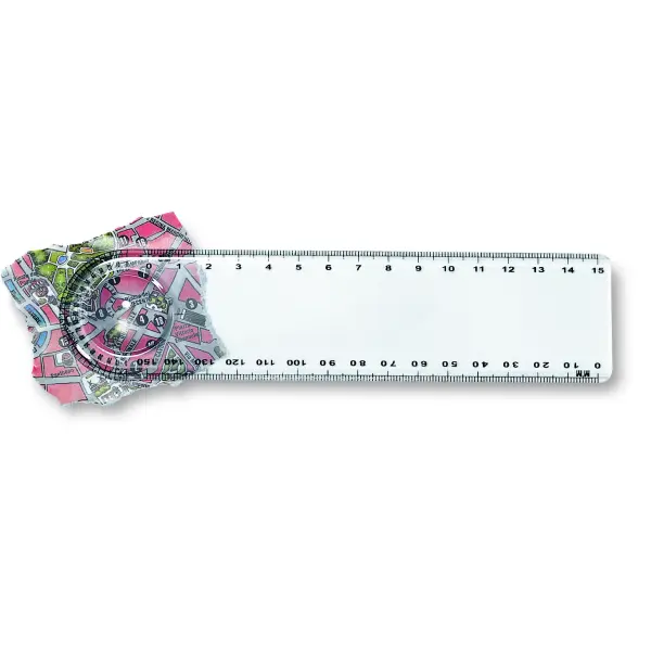 Righello (15 cm) trasparente - LASTA - Immagine 1