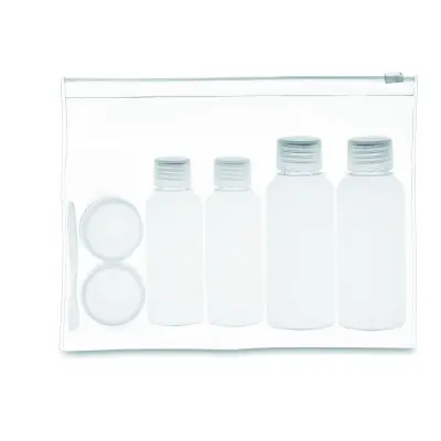 Set da viaggio AIRPRO con 4 flaconi e porta lenti - Immagine 3