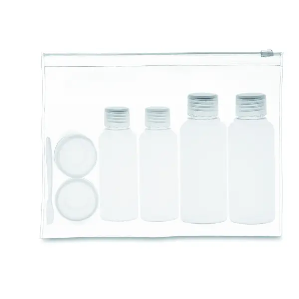 Set da viaggio AIRPRO con 4 flaconi e porta lenti - Immagine 3