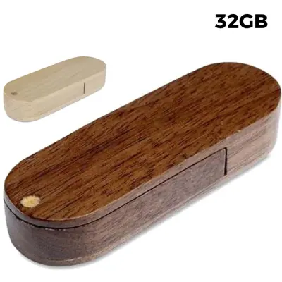 USB 32GB Chiavetta USB - Woody Flash