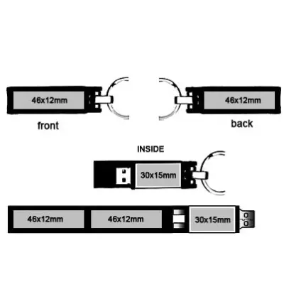 USB 32GB Flash Drive Personalizzabile - Singapore - Immagine 2