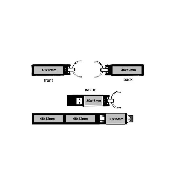 USB 32GB Flash Drive Personalizzabile - Singapore - Immagine 2