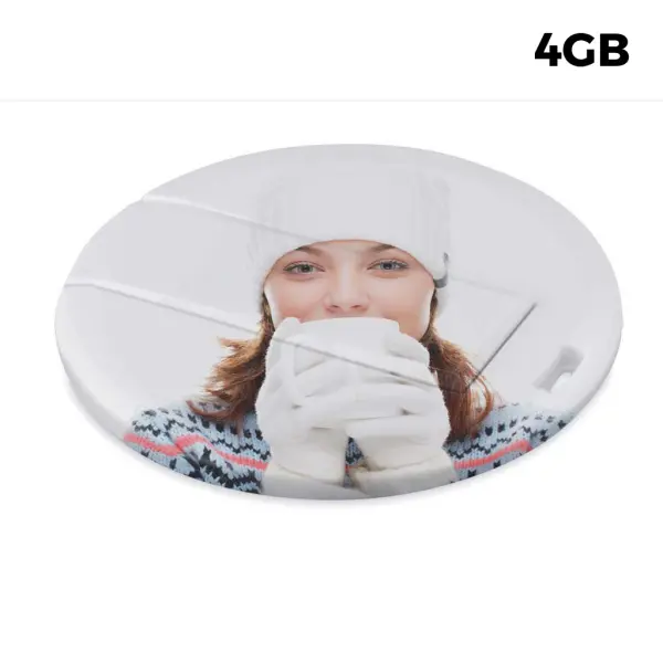 USB 4GB Flash Drive Pubblicitaria - Cerchio - Immagine 1