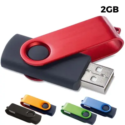 USB 2GB Chiavetta USB Promozionale - Twister Color - Immagine 1