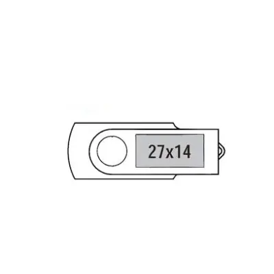USB 4GB Flash Drive Promozionale - Twister Color - Immagine 2