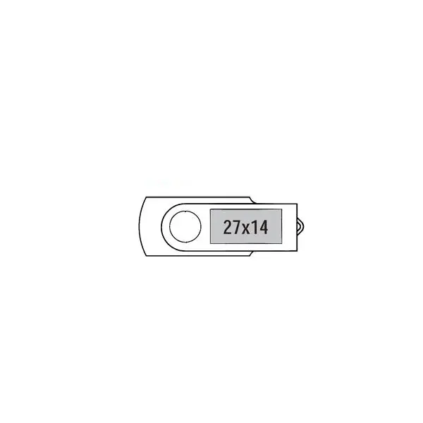 USB 4GB Flash Drive Promozionale - Twister Color - Immagine 2