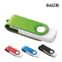 USB 64GB Flash Drive Pubblicitaria - Twister Morbida